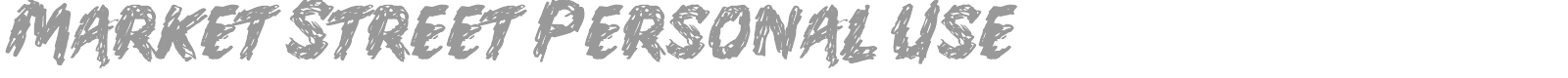 Market Street font preview